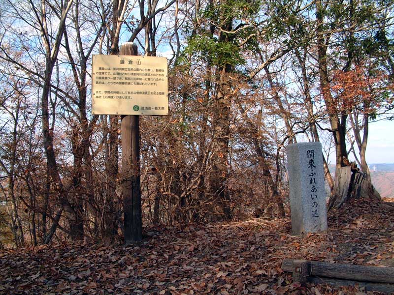 茂木鎌倉山頂上から